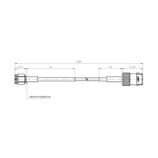 HS-SMAM To BNCF With RG316 Cable XXcm (4G)_Web1